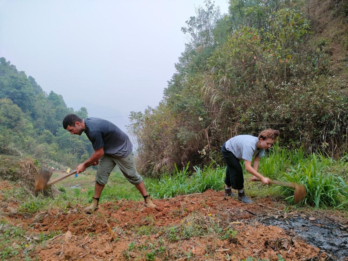 Mu Cang Chai Indigenous Homestay- Trek- Food- Bus מראה חיצוני תמונה