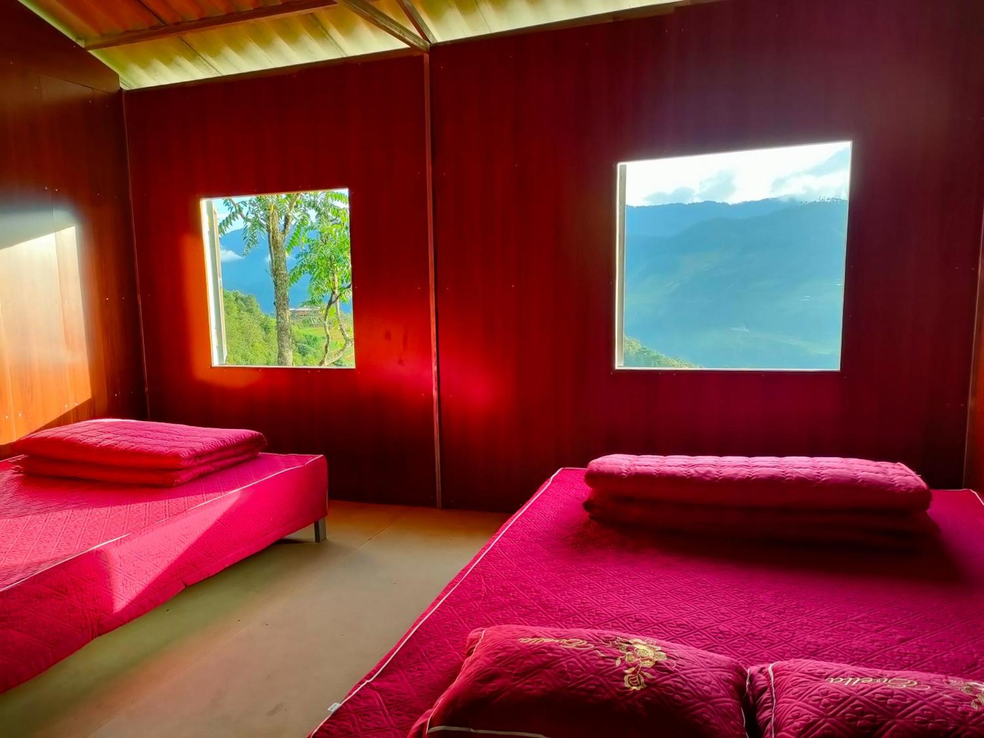 Mu Cang Chai Indigenous Homestay- Trek- Food- Bus חדר תמונה